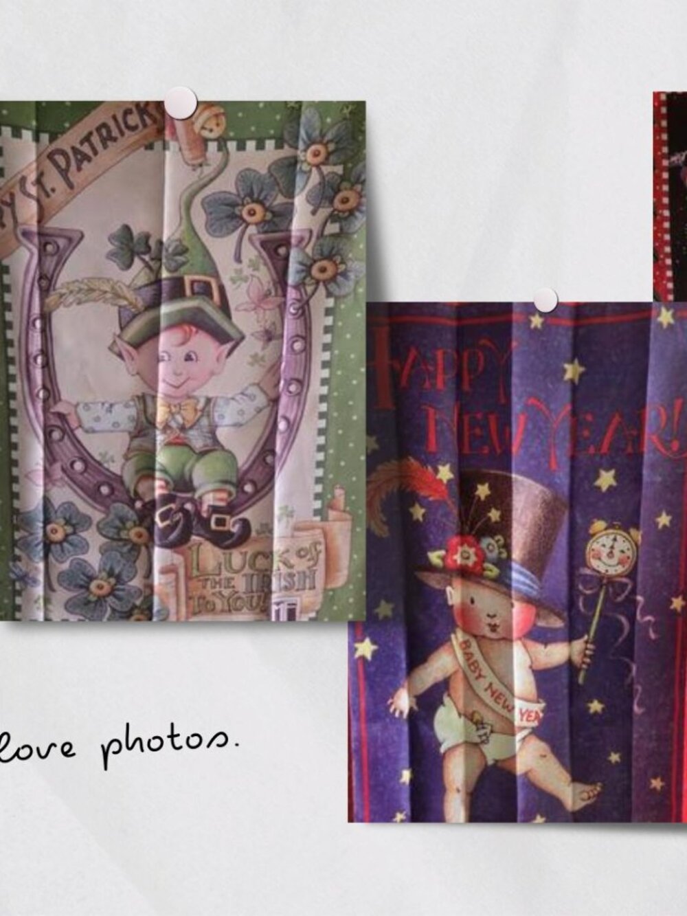 Set of 4 Rare VINTAGE Mary Engelbreit Decorative Flag Lot Whimsical